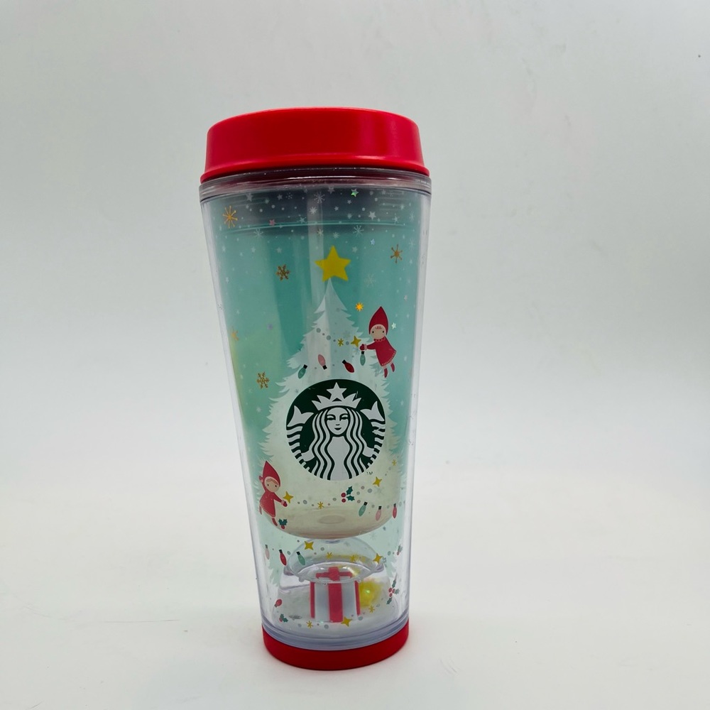 Starbucks Korea Water Ball Christmas Tumbler 355ml 12 Fl Oz Snow globe Limited